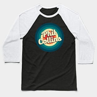 Graphic Phil Name Retro Vintage Circle Baseball T-Shirt